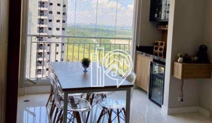 Apartamento com 2 dormitórios à venda, 61 m²- Floradas Arboville - Jacareí/SP