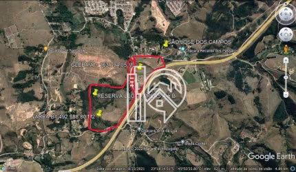 Área à venda, 656 m² no Rio Comprido - Jacareí/SP