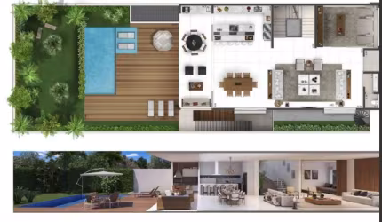 Casa em Condomínio com 950 m²
