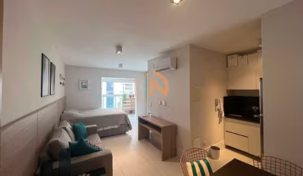 Apartamento Studio com 1 vaga no Itaim Bibi! 1 quarto suíte, 1 vaga, mobiliado, andar alto