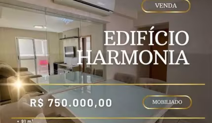 VENDE-SE Apartamento no Edifício Harmonia - 100 % MOBILIADO;