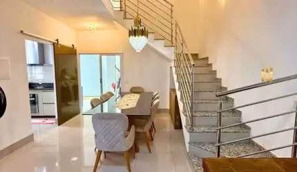 Casa em condomínio fechado com 3 quartos à venda na Avenida Santa Cruz, 1117, Santa Cruz, Cuiabá, 156 m2 por R$ 850.000
