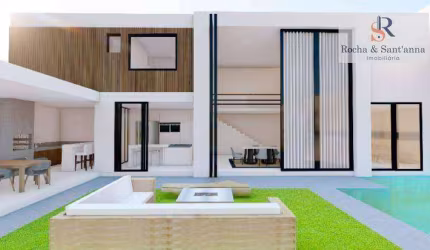 Sobrado com 4 dormitórios à venda, 390 m² por R$ 5.100.000,00 - Jardim Residencial Helvétia Park I - Indaiatuba/SP