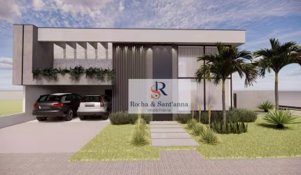 Casa com 3 dormitórios à venda, 210 m² por R$ 2.000.000,00 - Condomínio Piemonte - Indaiatuba/SP
