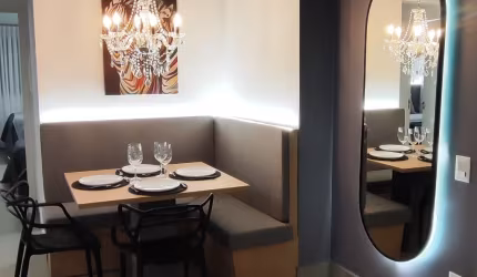 Apartamento 2 quartos praça tamandare prédio novo com inspiração espanhola com 4 salões temáticos e lounges