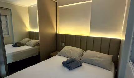 Apartament mobiliado e decorado prox ao vaca brava e goiania shopping.