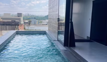 CASA TERREA EM CONDOMINIO PARA LOCAÇAO JD BARCELONA SEMI MOBILIADA