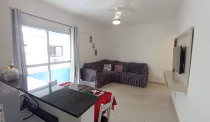 Apartamento NOVO MOBILIADO à venda no Bairro Guilhermina no em  Praia Grande- SP