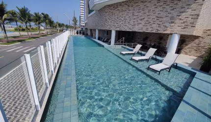 NOVO Frente Mar no bairro Caiçara em Praia Grande.  O Alto Padrão mais completo de toda a região com seus apartamentos espaçosos e bem distribuídos!