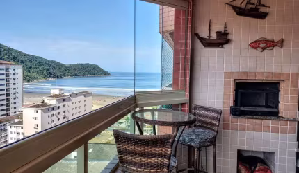 Apartamento 3 Dormitórios 1 suite 112m² área útil 2 Vagas Privativas no CANTO do FORTE em Praia Grande - SP. Permuta até 50% ou Desconto Ótimo à Vista