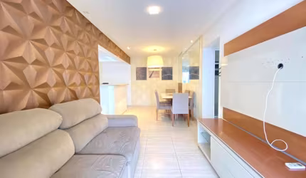 Imperdível: Apartamento de 2 quartos com suíte e vaga na Praia Grande-SP, Tupi - 86m²