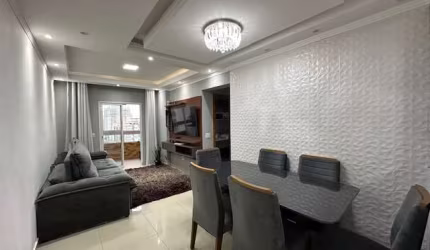 Imperdível oportunidade: Apartamento à venda em Praia Grande-SP, bairro Tupi. 2 quartos, 1 suíte, sala, banheiro, 1 vaga - 78m².