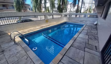 Apartamento à venda na Guilhermina, Praia Grande-SP: 1 dormitório, 1 sala, 1 banheiro, 1 vaga, 51m² - Lazer completo, localização privilegiada!
