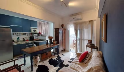 Apartamento com 2 dorms, Aviação, Praia Grande - R$ 480 mil.