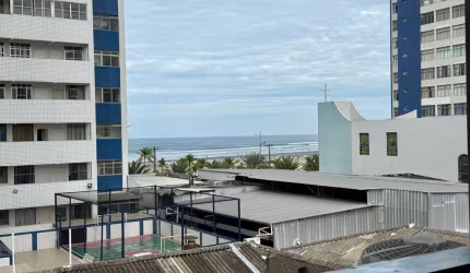 Kitnet com VISTA MAR à venda no Boqueirão em Praia Grande