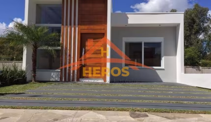 Casa em condomínio fechado com 3 quartos à venda na Rua Carlos Maximiliano Fayet, 430, Aberta dos Morros, Porto Alegre por R$ 589.000