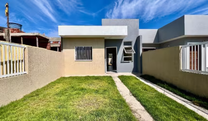 LINDA CASA GEMINADA NO BAIRRO CAPÃO NOVO EM CAPÃO DA CANOA!