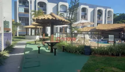 Apartamento Térreo, 2/4, em Vilas do Atlântico, condom. fechado, portaria 24hs, com infraestrutura, bem localizado,