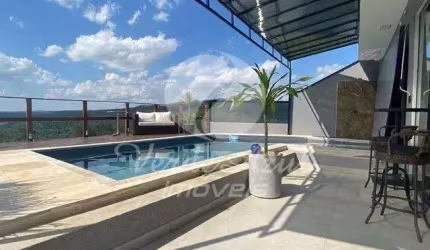 Casa em condomínio fechado com 2 quartos à venda na Alameda Carlos de Carvalho Vieira Braga, KM 114, Chácaras Alpina, Valinhos, 220 m2 por R$ 1.200.000