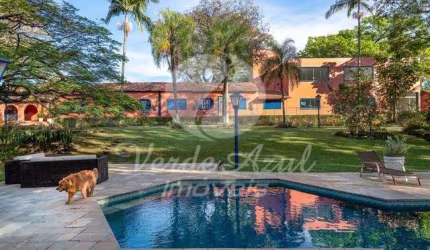 Chácara / sítio com 7 quartos à venda na Avenida Isaura Roque Quércia, S/N, Loteamento Residencial Pedra Alta (Sousas), Campinas, 2043 m2 por R$ 12.999.000