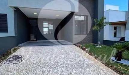 Casa em condomínio fechado com 3 quartos à venda na Avenida Luís Greco, 500, Vila Monte Alegre, Paulínia, 127 m2 por R$ 880.000