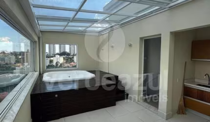 Cobertura com 3 quartos para alugar na Rua Frei José de Monte Carmelo, 604, Jardim Primavera, Campinas, 170 m2 por R$ 8.000