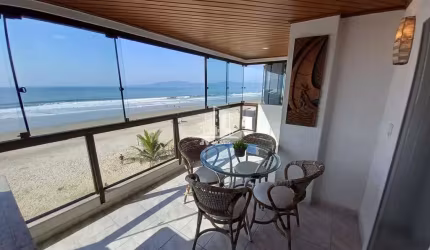 Lindo apartamento **temporada** frente mar !!!, Meia Praia, Itapema - SC