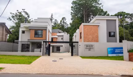 SOBRADO PRONTO PARA MORAR EM CONDOMÍNIO FECHADO NO SANTA CÂNDIDA - RESIDENCIAL MONTE CLARO I