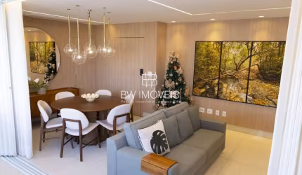 Cena Marista Apartamento Alto Padrão   – MOBILIADO &amp; DECORADO  3 Suítes + 2 Vagas no Setor Marista |