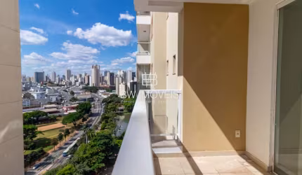 Apartamento, 2Q 1 suíte, Setor Oeste, Repleto em armários, 15º andar, Nascente, 1 vaga de garagem