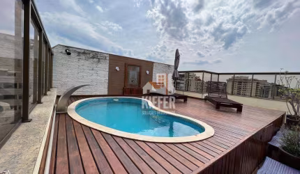 Cobertura com 4 quartos à venda, 313m² por R$ 4.000.000 - Icaraí - Niterói/RJ