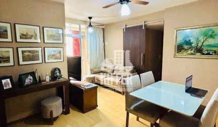 Apartamento com varanda, 3 quartos, 1 suíte, 2 vagas, Lazer total, 90 m² por R$ 400.000,00 - Santa Rosa - Niterói/RJ