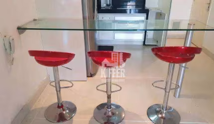 Flat com 2 Quartos, 84 m² - Todo mobiliado - Camboinhas - Niterói/RJ