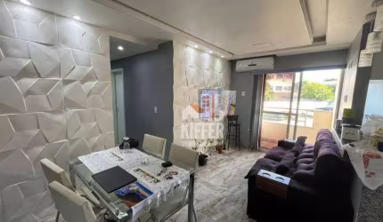 APARTAMENTO MOBILIADO COM 2 QUARTOS
