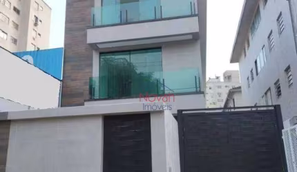 Casa com 2 dormitórios à venda, 100 m² por R$ 849.500,00 - Campo Grande - Santos/SP
