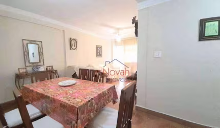 Apartamento com 2 dormitórios (Predio Frente Mar) à venda, 89 m² por R$ 550.000 - Aparecida - Santos/SP
