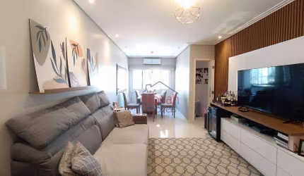 Apartamento à venda, 98 m² por R$ 642.000,00 - Campo Grande - Santos/SP