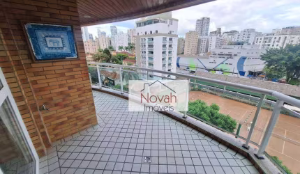 Apartamento para alugar, 150 m² por R$ 9.230,00/mês - Boqueirão - Santos/SP