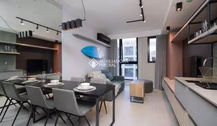 Apartamento com 1 quarto à venda na Rua Professora Maria Flora Pausewang, 131, Trindade, Florianópolis, 31 m2 por R$ 620.000