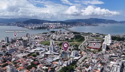 Apartamento com 2 quartos à venda na Rua Libia Cruz, 321, Estreito, Florianópolis, 111 m2 por R$ 886.457