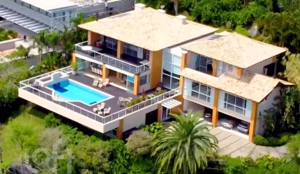 Casa em condomínio fechado com 6 quartos à venda na Rodovia Haroldo Soares Glavan, 4450, Cacupé, Florianópolis, 835 m2 por R$ 14.000.000