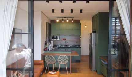 Apartamento com 1 quarto à venda na Rua João Pio Duarte Silva, 1350, Córrego Grande, Florianópolis, 32 m2 por R$ 850.000