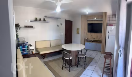 Apartamento com 1 quarto à venda na Rua Doutor Antônio Prudente de Moraes, 769, Canasvieiras, Florianópolis, 43 m2 por R$ 549.000