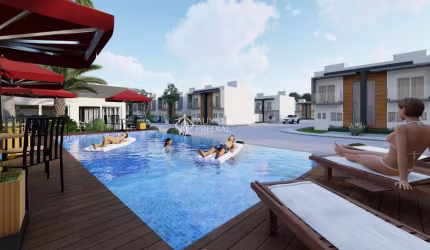 Casa em condomínio fechado com 2 quartos à venda na Conceição de Itanhaém, 2450, Jardim Coronel, Itanhaém, 82 m2 por R$ 340.000