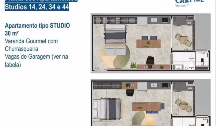 Apartamento com 1 quarto à venda na Rua Regente Feijó, 54, Vila Bocaina, Mauá, 30 m2 por R$ 250.000