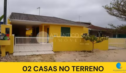 Excelente Terreno de 500m   com 2 casas, GAIVOTAS, PONTAL DO PARANÁ-PR