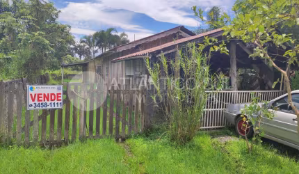 Terreno a venda com 02 casas de madeira, Praia de Leste, PONTAL DO PARANA - PR