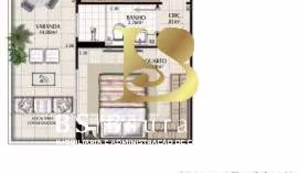 Apartamento com 1 quarto à venda na Rua Professor Manuel José Ferreira, 141, Piratininga, Niterói por R$ 560.000