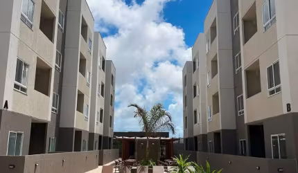 Apartamento no Bairro do Planalto Boa Esperança, térreo, com varanda e suíte, área de lazer completa, espaço kids.
