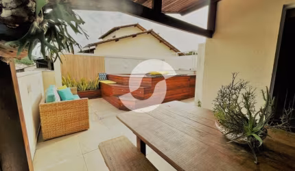 COBERTURA DE 2 QUARTOS SENDO 1 SUITE EM CONDOMINIO EXCELENTE COM LAZER TOTAL E SEGURANÇA 24 HORAS